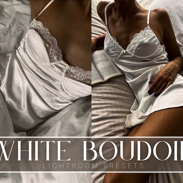 10 Boudoir Lightroom Presets / Mobile & Desktop / Instragram / Blogger / Vsco / Light Tones / Blogger / Lingerie Photo / Bedroom Presets