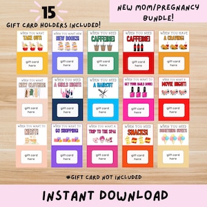 Neue Mutter Geschenkkarte Schwangerschaft Geschenk Niedliche Geschenkkarte für neue Mutter Babypartygeschenk Schwangere Geschenkkarte Mutter Geschenkkartenhalter Geschenkkarten nach der Geburt