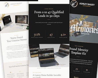 Real Estate Email Marketing Templates | 10 HTML Email Templates for Realtors, Agents & Property Investors | Lead Gen Client Nurture, Listing