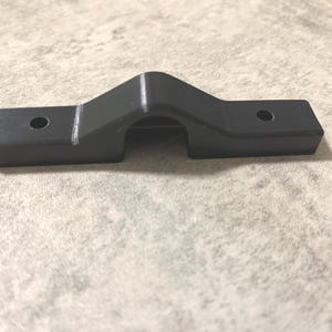 Ping Pong table bracket replacement outdoor (fits round bar 18mm dia) with two mounting holes