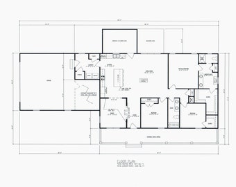 3 Bedroom 2 Bath House Plan Floor Plan. Great Layout 1500 Sq Ft. the ...