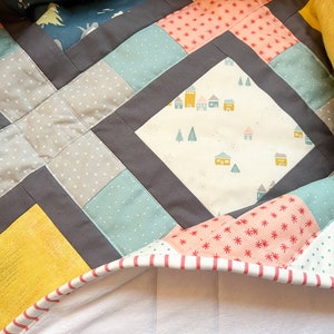 Christmas Baby Quilt | Christmas Baby Gift | Baby Girl Quilt | Baby Quilt | Winter Baby Blanket | Holiday Gift | Holiday Baby Gift
