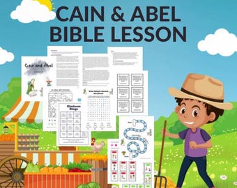 Cain and Abel Bible Lesson (Genesis 4) for Church or School or Home