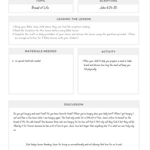 Biblischer Vorschul-Lehrplan, 36 Wochen christliche Hausschule (PDF) Bild 9