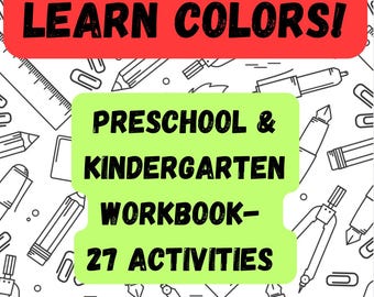 Farben lernen - Vorschule und Kindergarten zum ausdrucken, Kleinkind-Lernen, christliches Lernen, Bibel, Hausschule