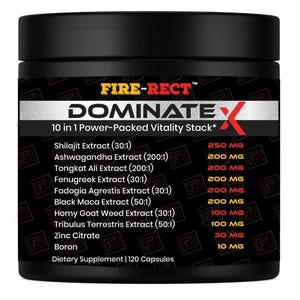 Dolamin X - Men’s tägliche Wellness-Kapseln - Kräuter-Vitalität-Mischung mit Shilajit, Ashwagandha, Tongkat Ali, Zink - 120 Ct