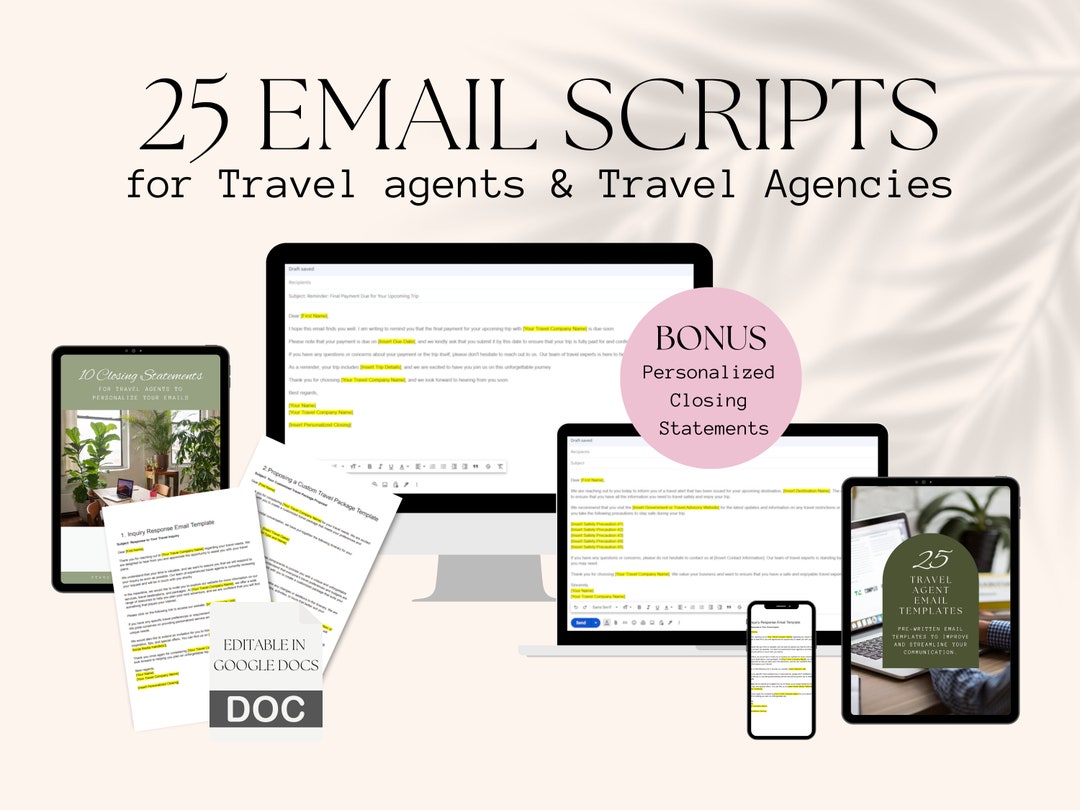 Travel Agent Email Templates Travel Agent Itinerary Template Travel Travel Agent Email Templates Travel Agent Itinerary Template Travel