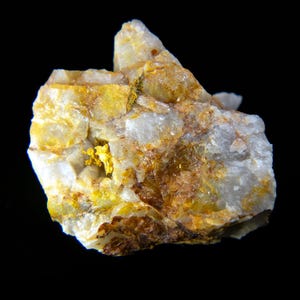 Natural Gold In Quartz ‘Thumbs-Up’ Specimen - Castlemaine Region, Australia
