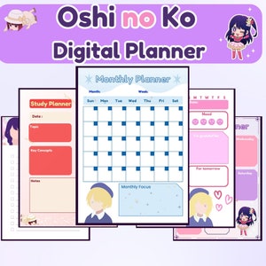 TV Animation Oshi no Ko 2024 Wall calendar – Japanese Creative Bookstore