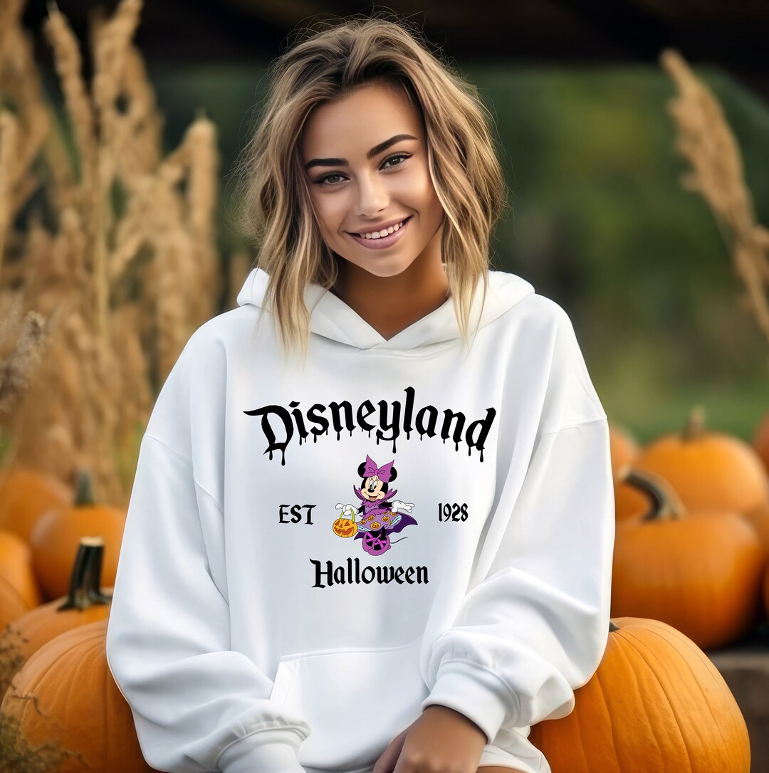 Disneyland Halloween Hoodie Cute Halloween Sweatshirt Spooky Etsy