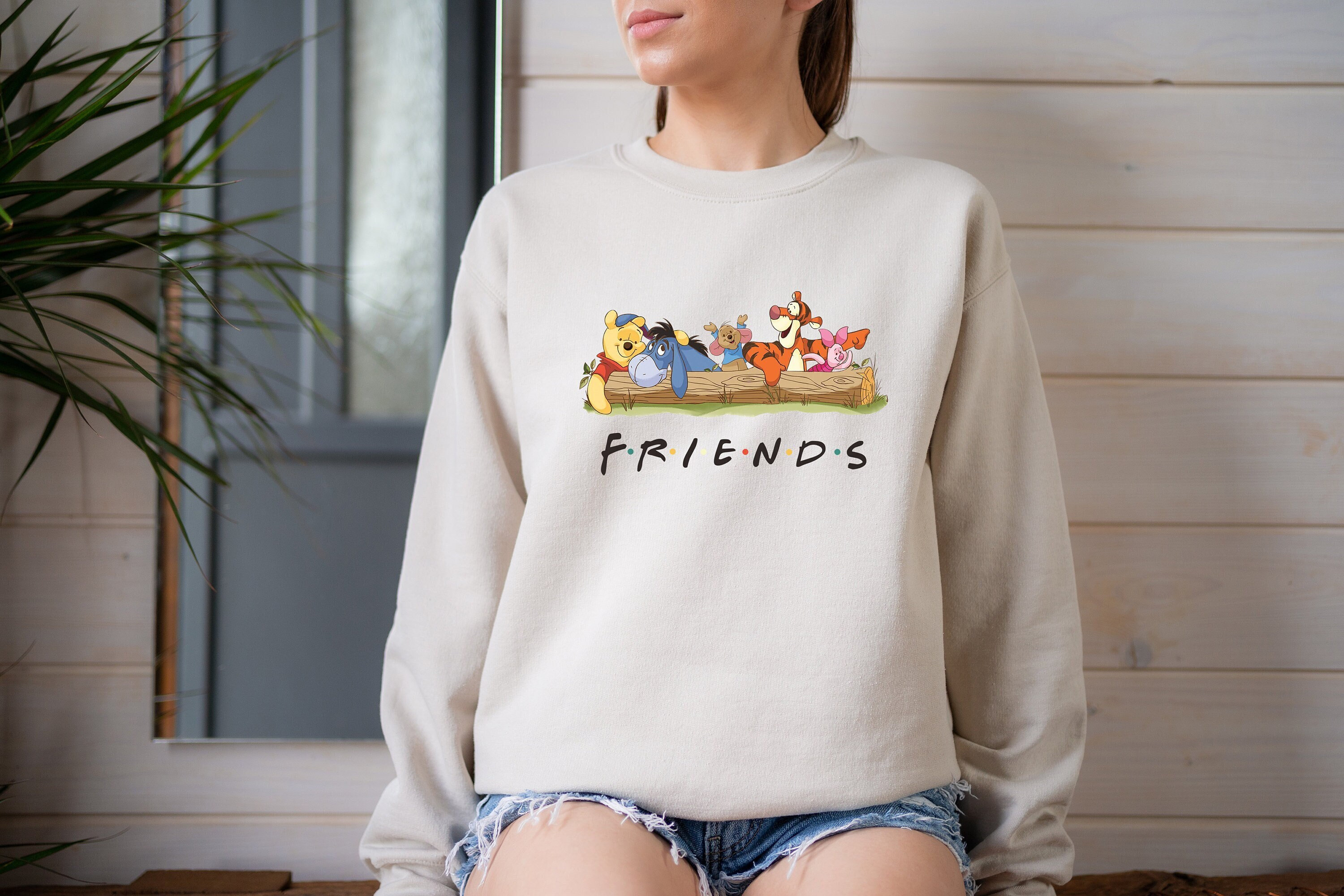 Winnie the pooh clearance sweatshirt for adults