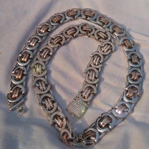Niestandardowe 925 Srebro 18 mm 26" Bizantyjski Moissanite Spersonalizowana Biżuteria Hip Hop, Męskie Prezenty Urodzinowe IcedOut Początkowy Łańcuch Kubański Ogniwo Dla Niego