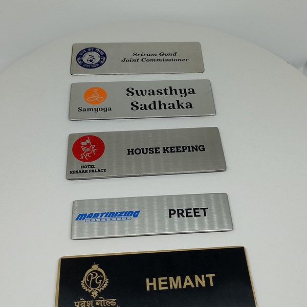 Business Name Badge | Colored Name Badges | Custom Name Tags | Company Name Badges