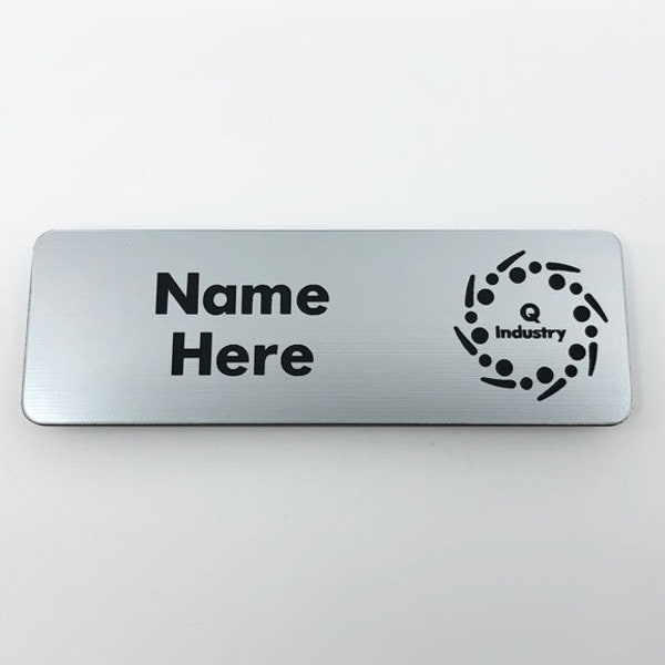 Name Tag Pin | Custom Magnetic Name Tags | Engraved Name Badges | Metal Name Tags