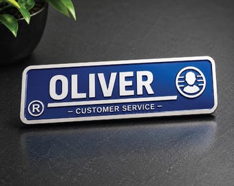 Custom Name Badges: Magnetic Name Tags