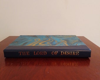 Einzigartige limitierte in Leder gebundene Ausgabe von The Lord of Desire von Joseph Sale, signiert, NUR JE MADE