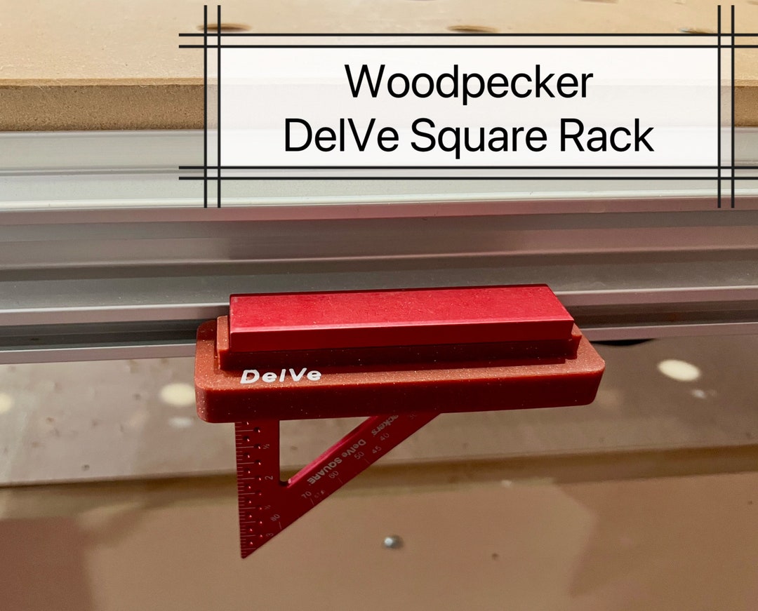 Exactrack Woodpeckers Delve Square Storage Rack for Festool MFT/3 Table ...