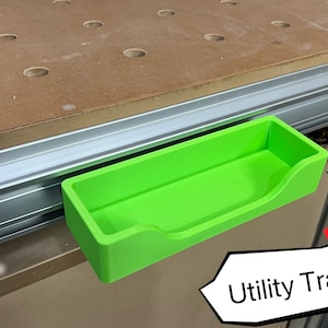 ExactRack Festool MFT/3 Table Tool Tray Utility Tray (T-Track/8020 Extrusion Version Available)
