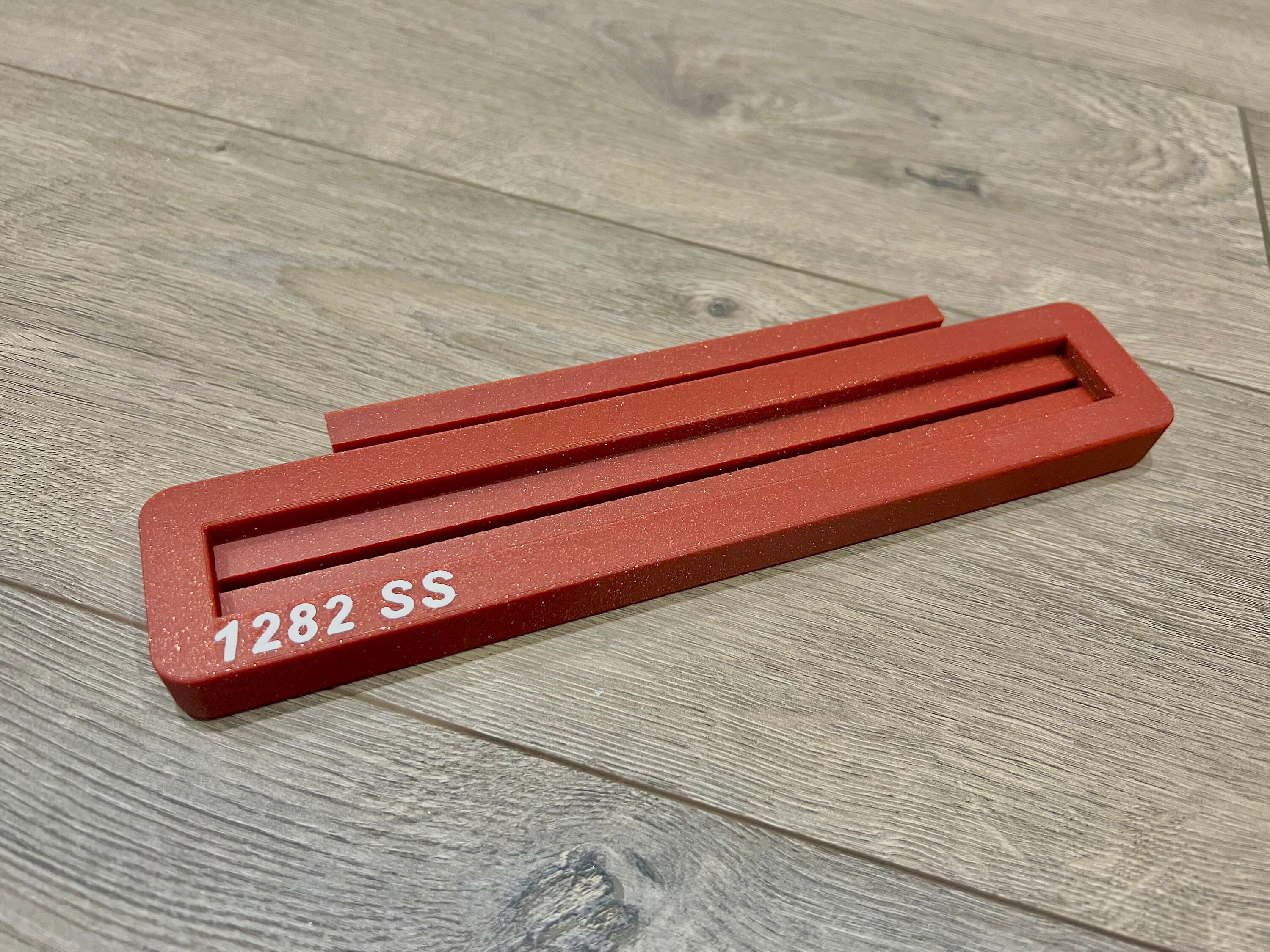 Exactrack Woodpeckers 1282 Stainless Steel Square Rack on Festool MFT/3