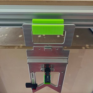 ExactRack Festool Mft/3 Storage Rack for Festool Angle Stop or TSO GRS-16 Guide Rail (T-track and 8080 Extrusion Version Available)