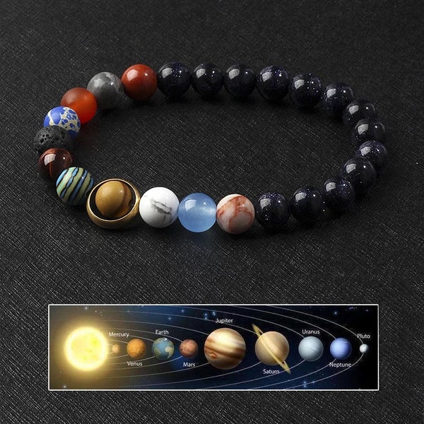 Universe Solar System Bracelet