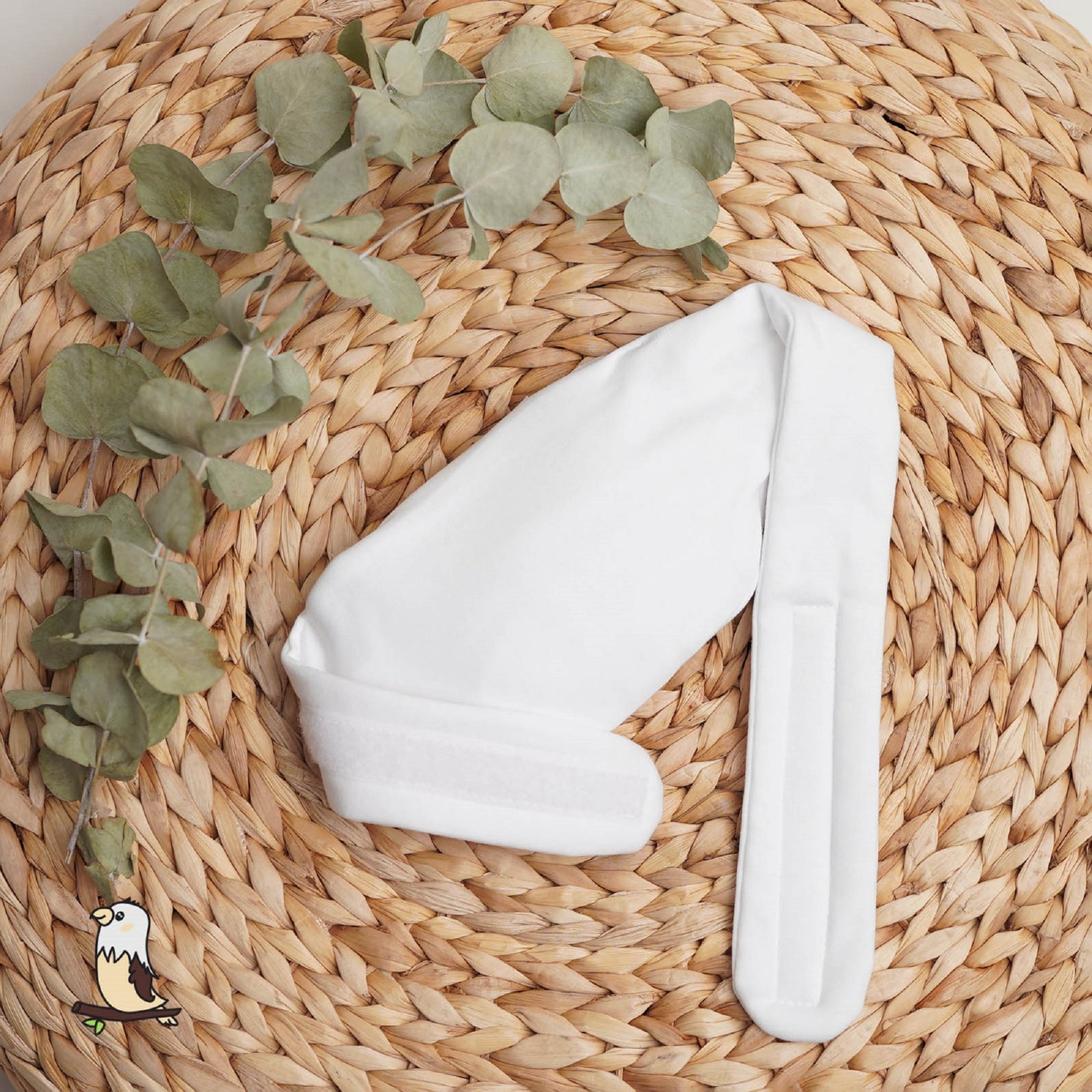 Organic Cotton Baby Heating Pad for Belly Heated Tummy Wrap Baby Relief