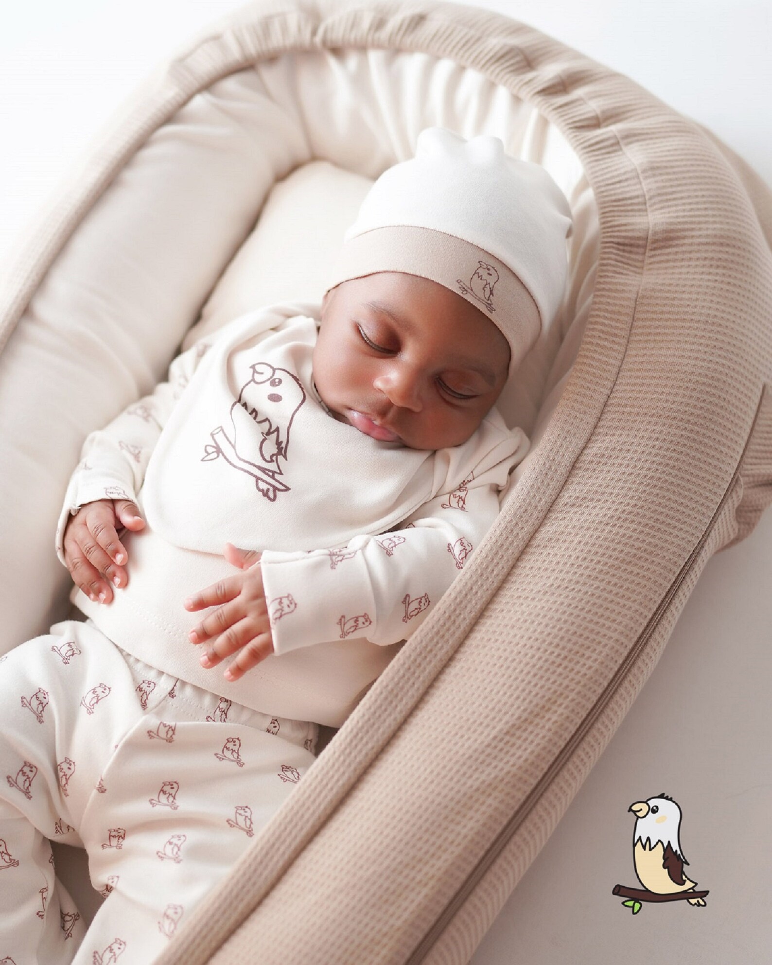 Organic Cotton Baby Heating Pad for Belly Heated Tummy Wrap Baby Relief