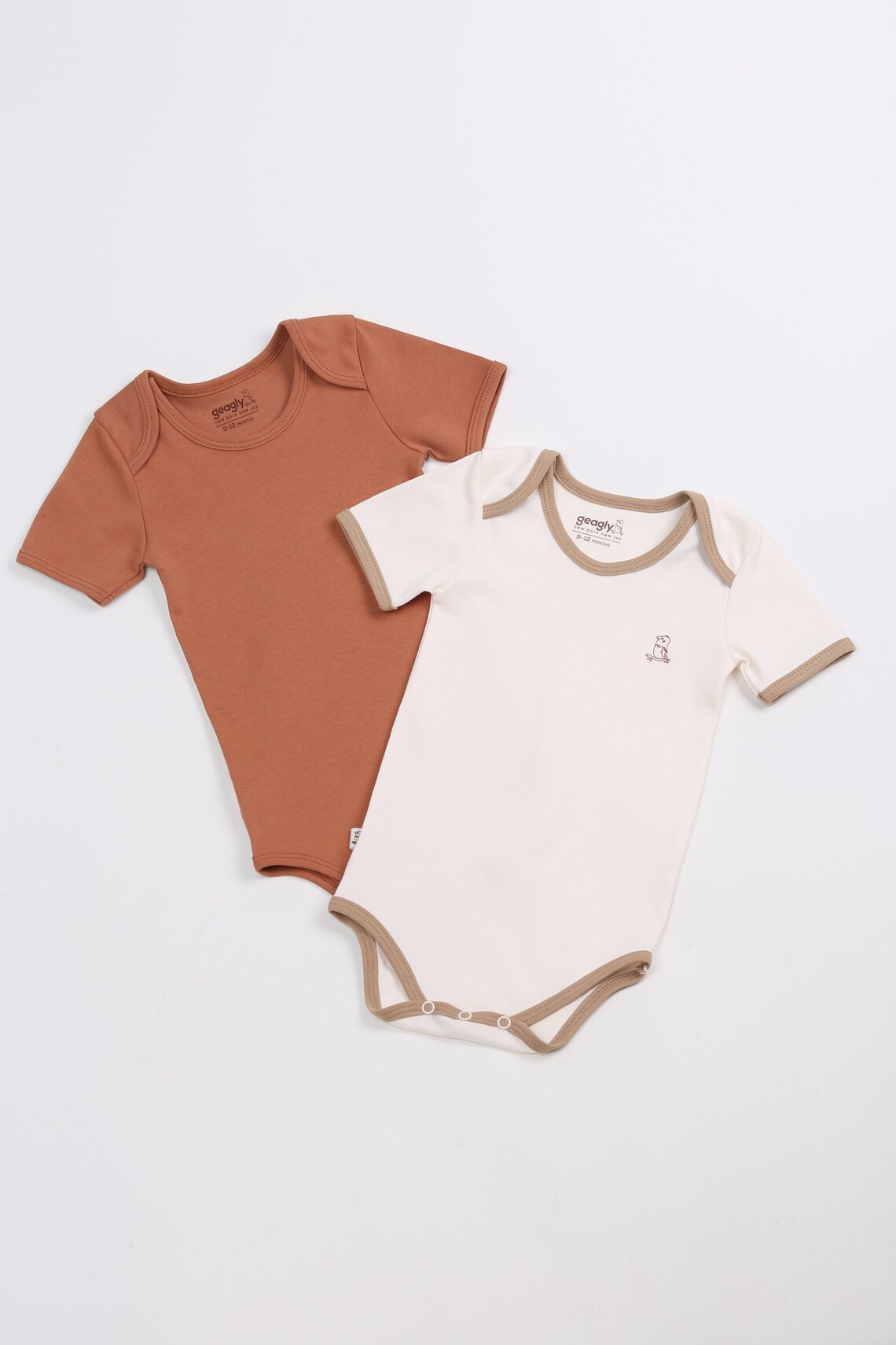2 Pack 100 Organic Cotton Baby Onesies Organic Baby Clothes Organic