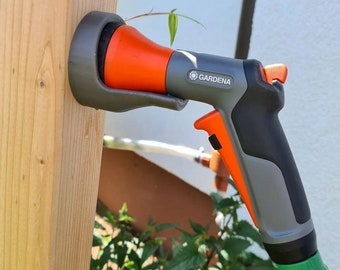 Soporte para manguera de pulverizador Gardena / Organizador de pared para jardín