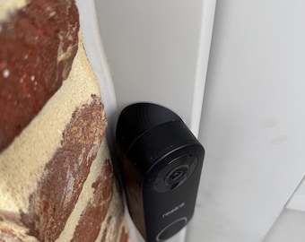 Timbre con cámara Reolink 2k+ con soporte en ángulo de 45 grados, Wi-Fi/PoE
