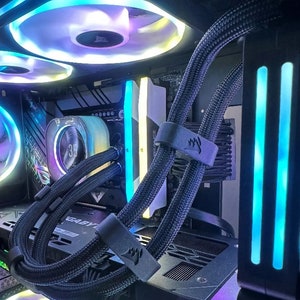 Custom Corsair AIO Radiator Tube Comb |  Cable Management | Computer Modding Accessory