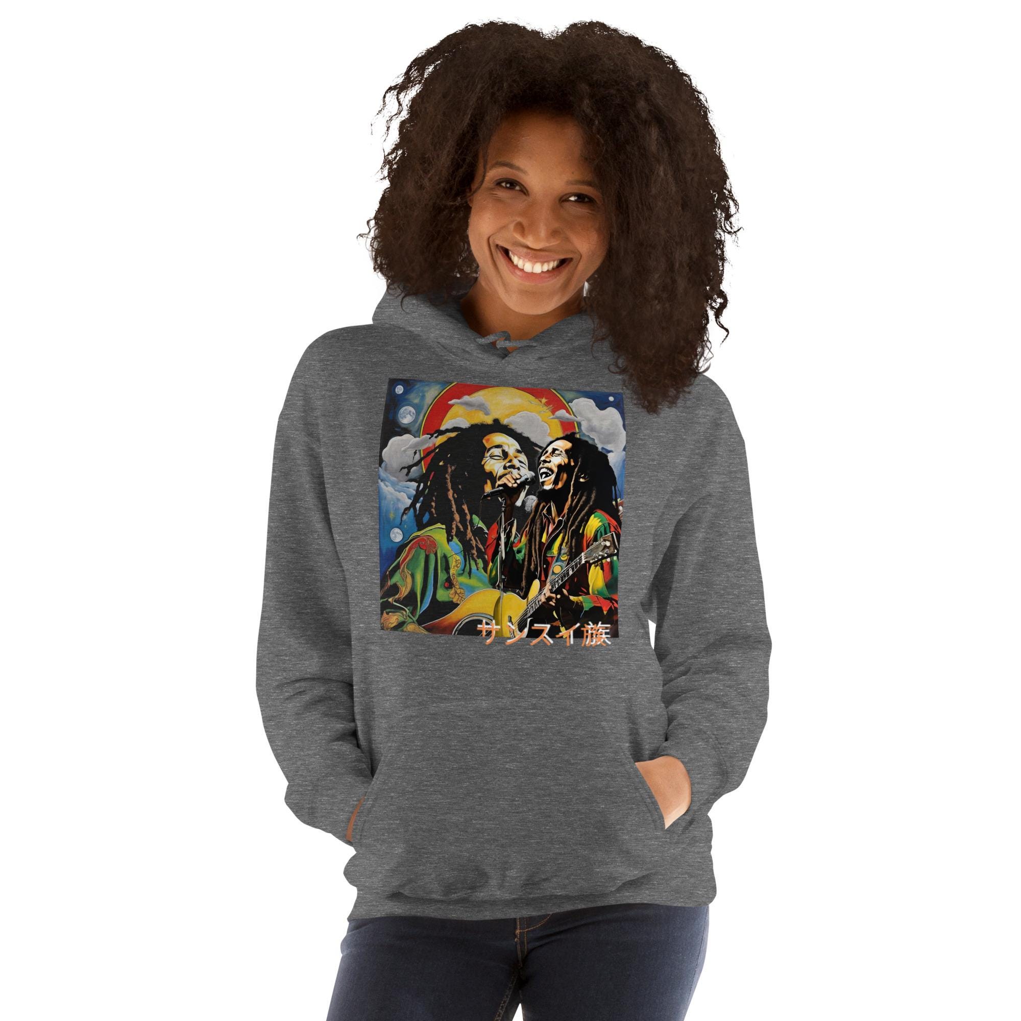T-shirt Bob Marley Tie-Dye Violet Taille XL - Rare Graphique Reggae