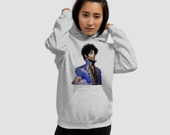 Music Icon Tribute Hoodie – Bold Graphic Art, Stylish Streetwear
