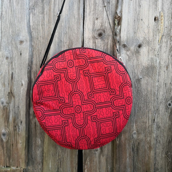 Frame drum bag, drum bag, shaman drum bag, shaman drum sleeve