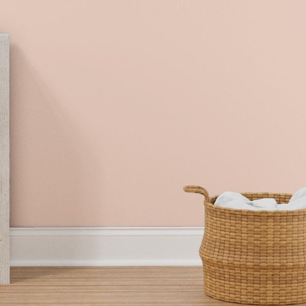 Removable Wallpaper Blush Etsy