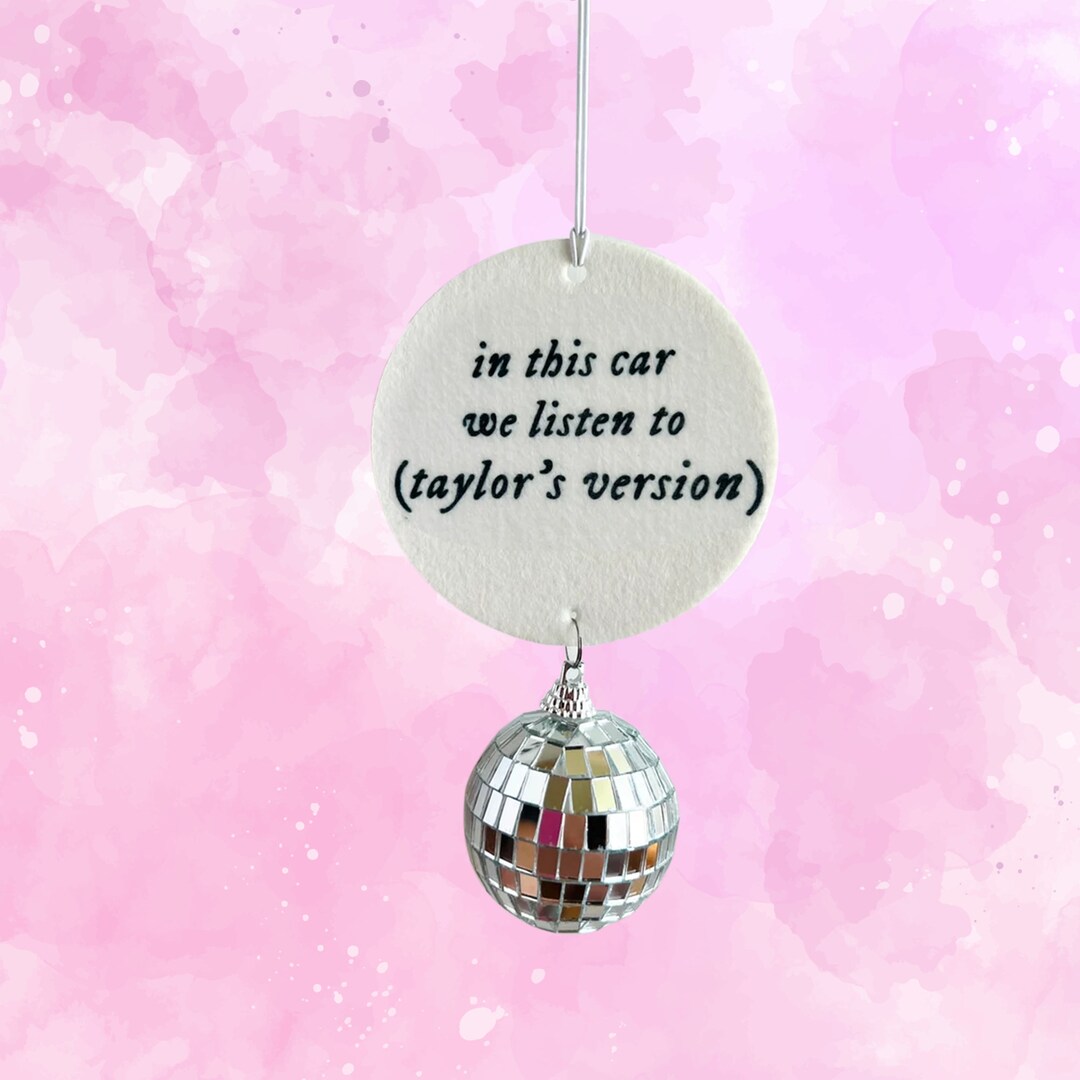 Taylor Swift Car Diffusers Taylor Swift Car Air Freshener Etsy UK