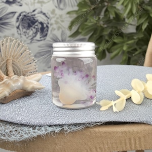 Real Jellyfish Specimen, Jellyfish Wet Specimen, Jellyfish Specimen Preserved in Glass Jar, Gift for Ocean Lovers, Office Decoration