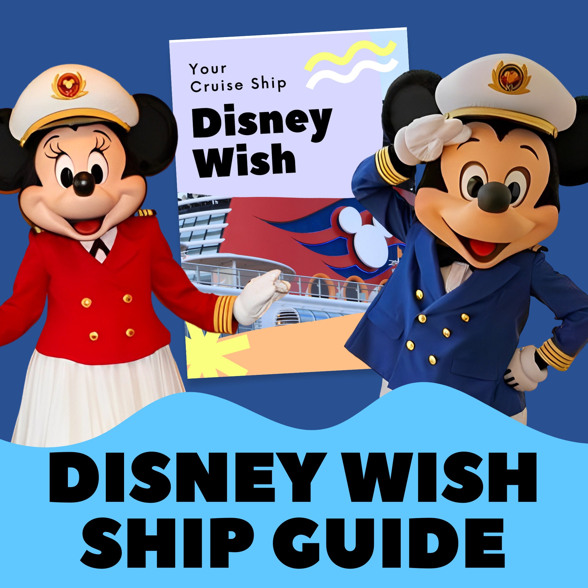 DCL Wish Cruise Ship Guide | Wish Guide | Aquamouse | Cruise Ship | Cruise Ship Guide | Cruise Packing List | DCL Cruise | Disneyband