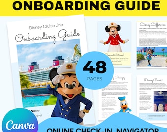 2024 DCL Cruise Line Planner, DCL Onboarding Guide, Cruise Travel Agent, Disneycruise