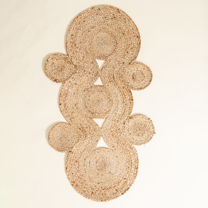 Reversible Jute Braided Table Runner Farmhouse Natural Jute Etsy