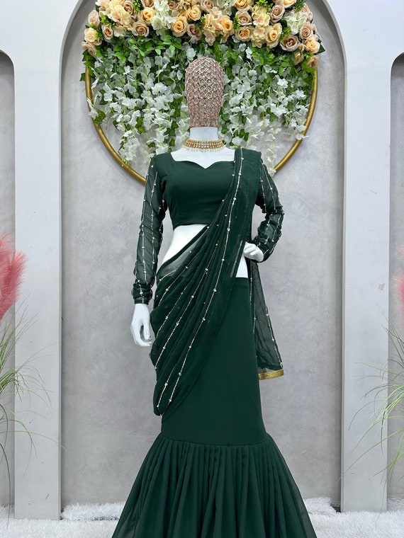 Gown Saree for women – www.soosi.co.in