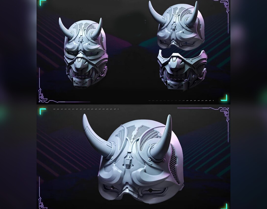 Aniki Mask 3D Prints STL File Etsy