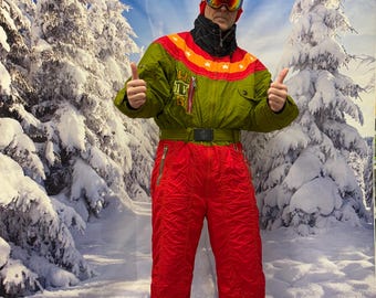 Vintage Ski Jacket by BOGNER Retro Ski Jacket Snowboarding Jacket