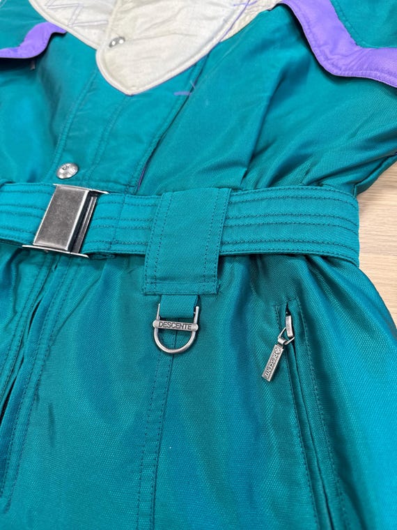 ヴィンテージ スキースーツ デサント スキースーツ スキーワンジー