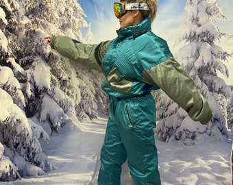 Vintage Ski Suit Descente - Etsy Canada