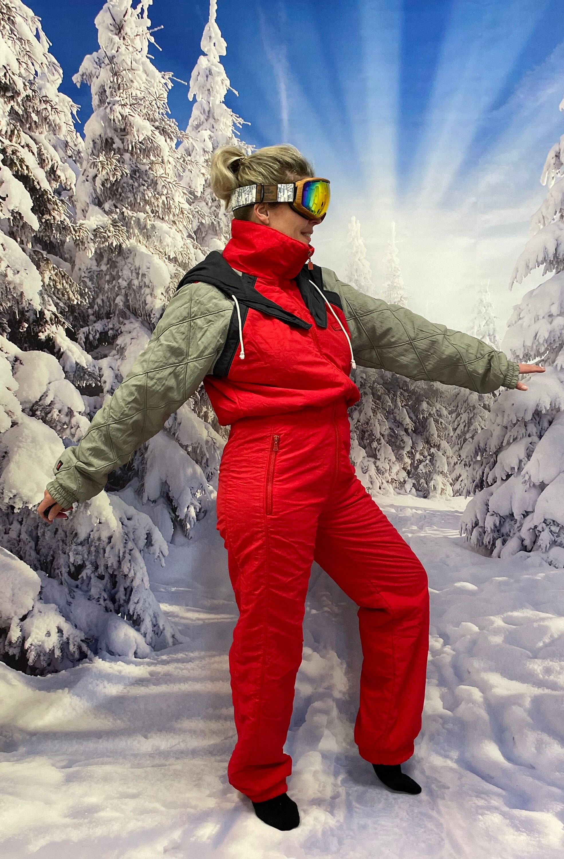 希少 美品 セットアップ オールドエレッセ ELLESSE スノーウエア Y2K 希少 美品 セットアップ オールドエレッセ ELLESSE スノーウエア