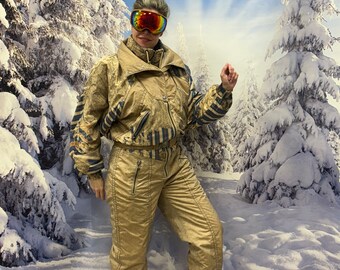 Vintage] 90sPhenix design Snow Jumpsuit