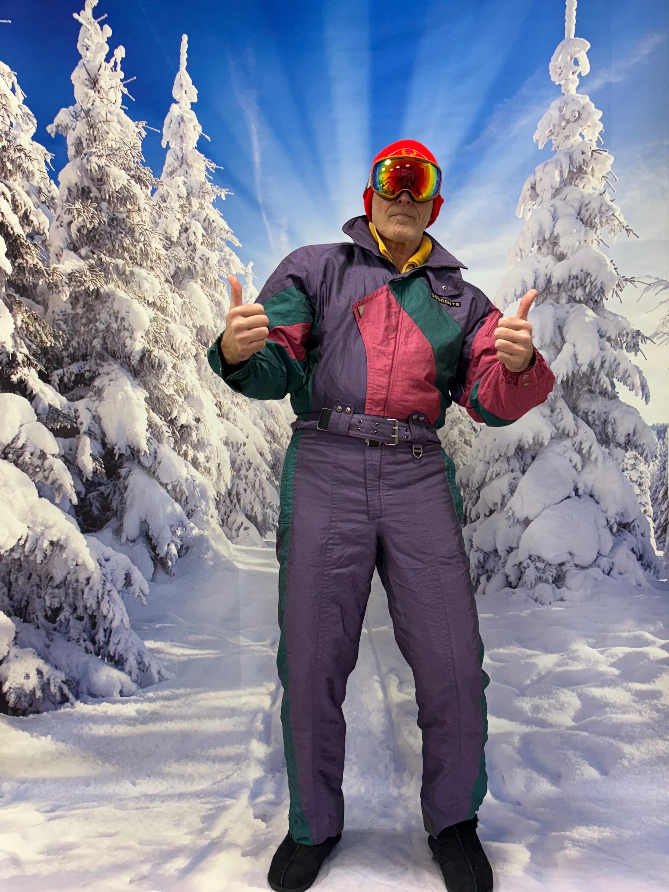 Vintage Ski Suit Descente - Etsy