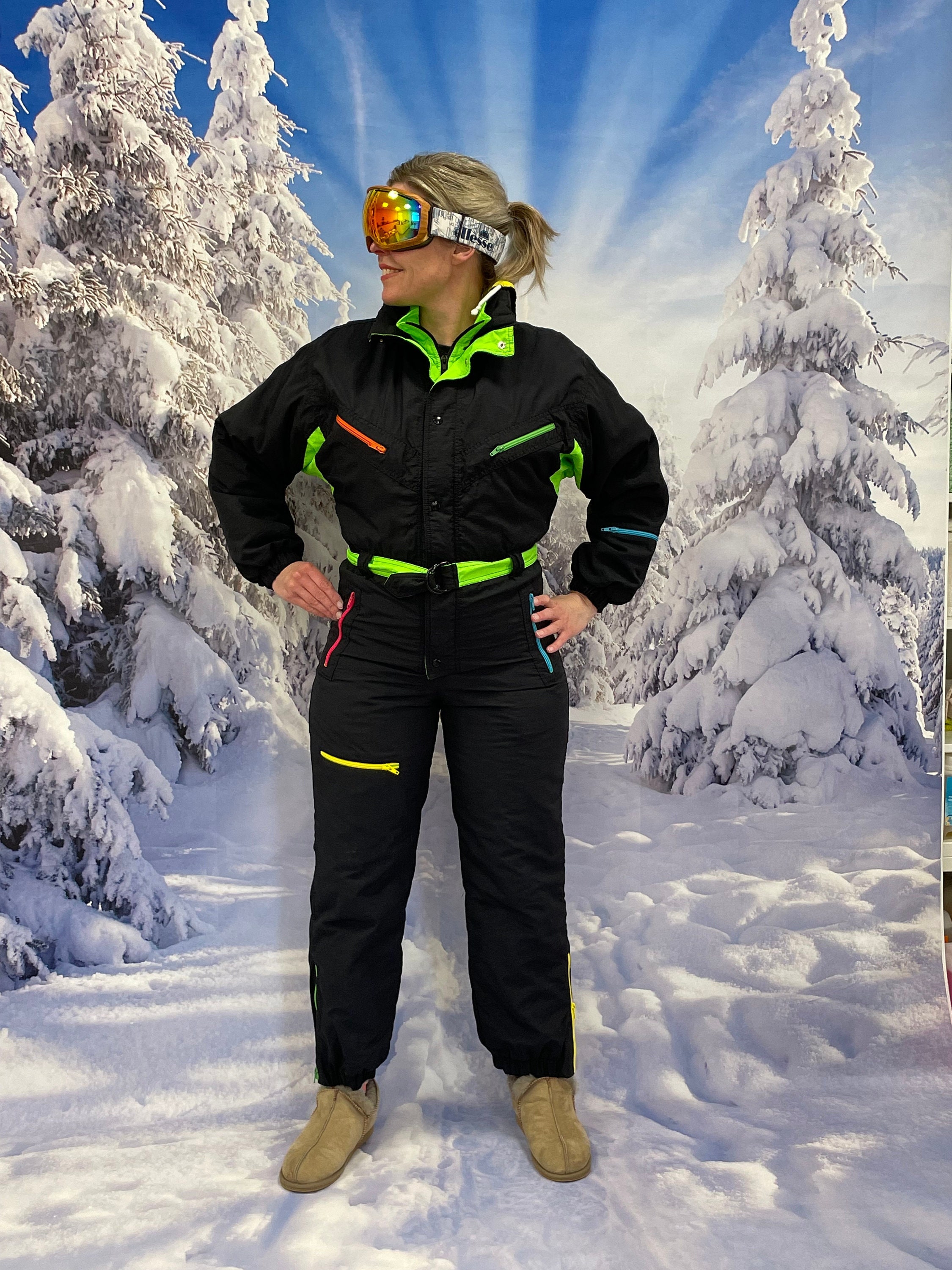 Combinaison de ski vintage – Snow and Freedom – T 2 - Mixte