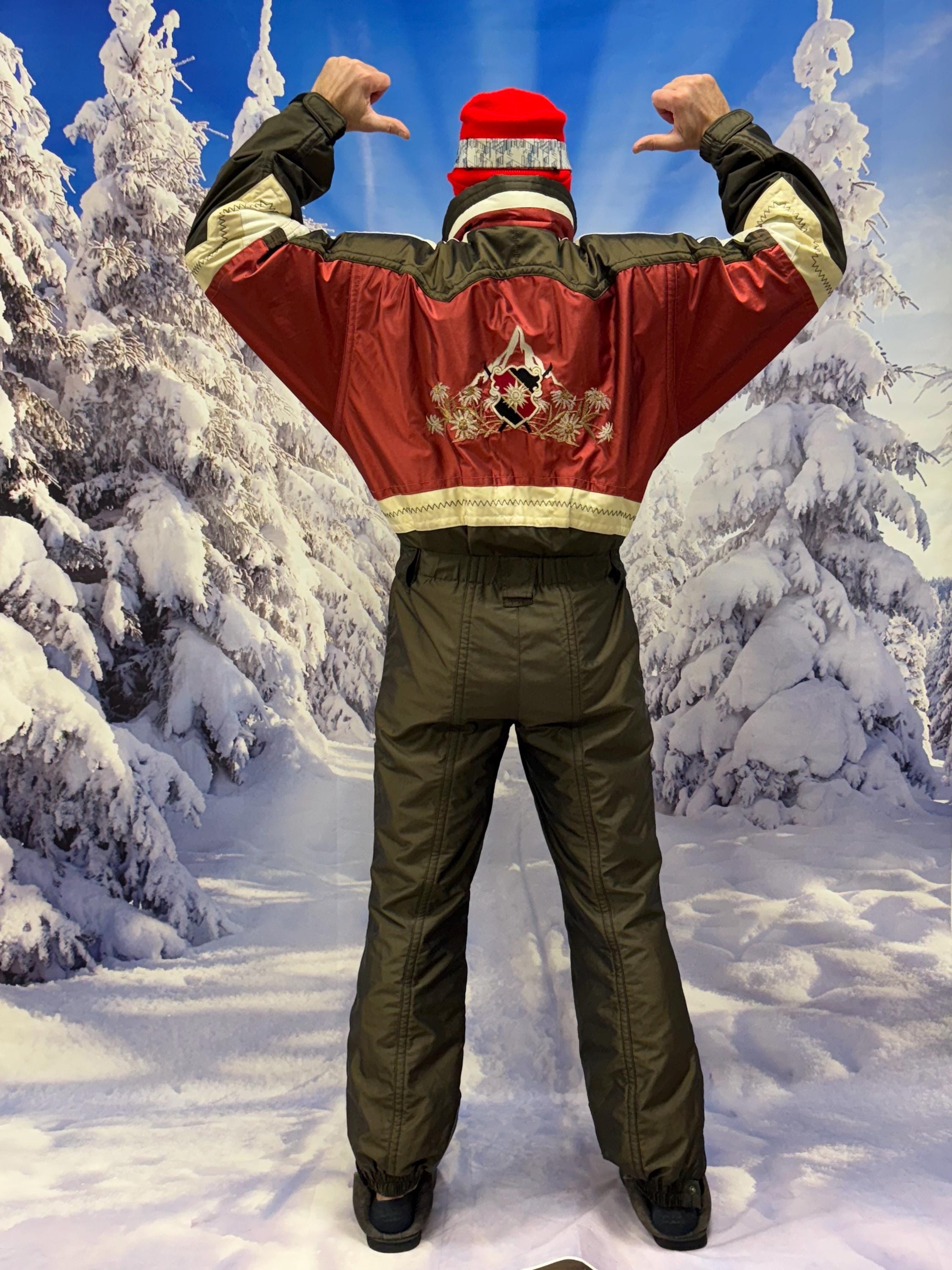 Vintage Ski Suit Descente Skisuit Ski Onesie Ski Jumpsuit - Etsy